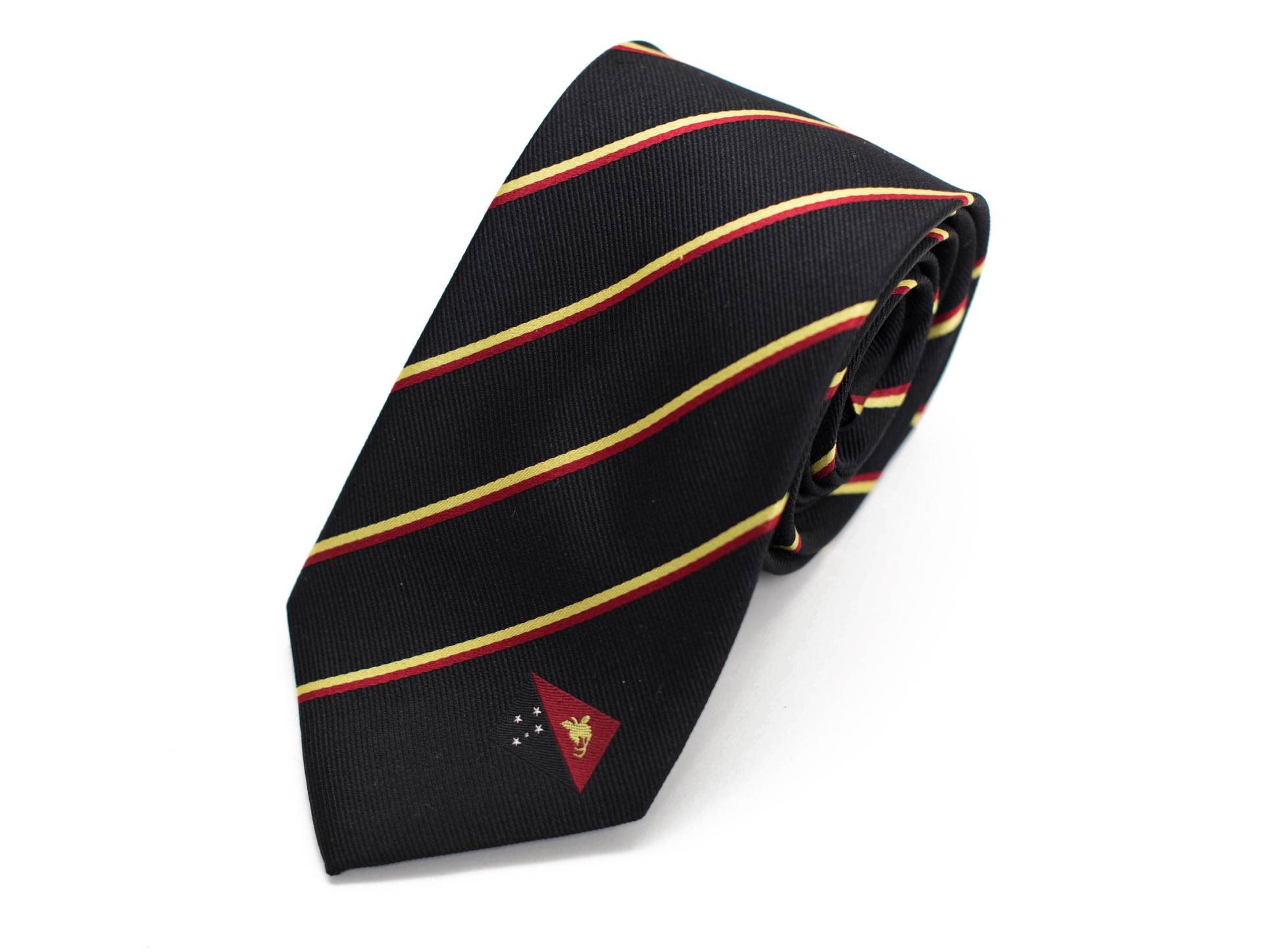 Papua-Neuguinea-Krawatte - 3, 25 "- Inspiriert Von Der Papua-Neuguinea-Flagge Png-Krawatte Hlt-Missionar Nicht Personalisiert von StatesmanTies