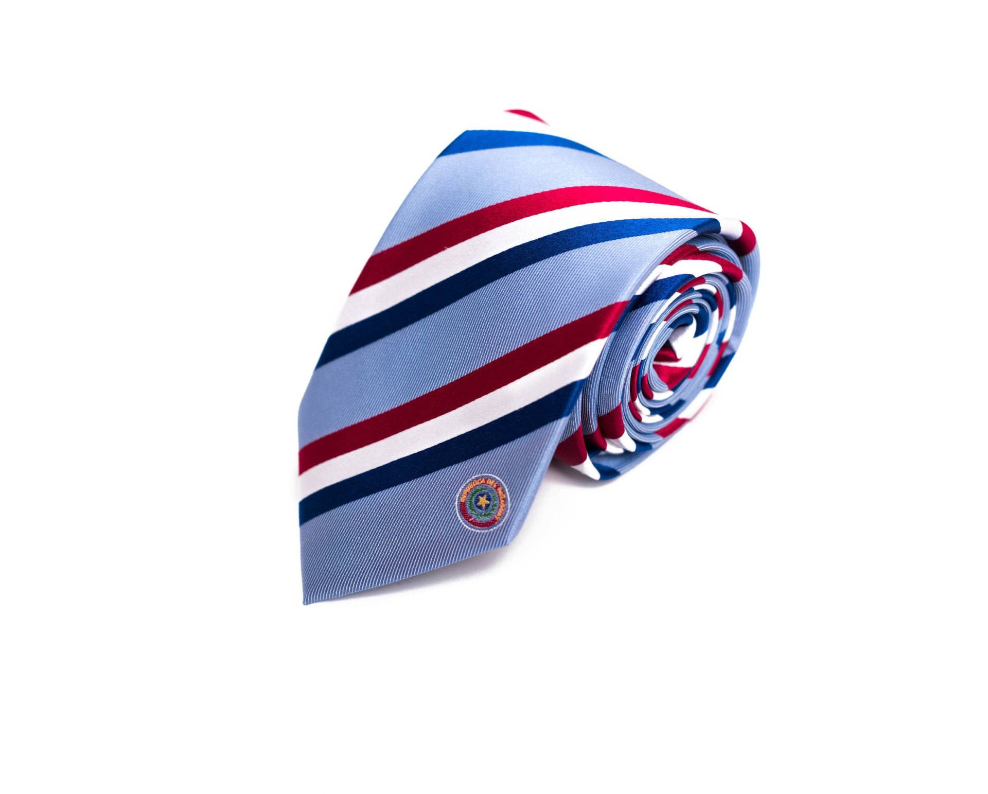 Paraguay-Krawatte - 3, 25 "- Inspiriert Von Der Paraguay-Flagge Hlt-Missionar Nicht Personalisiert von StatesmanTies