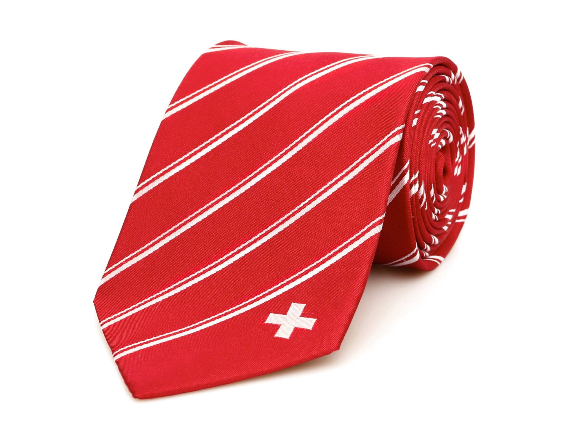 Schweiz Krawatte - 3, 25 "- Inspiriert Von Der Schweizer Flagge Hlt Missionar Nicht Personalisiert von StatesmanTies