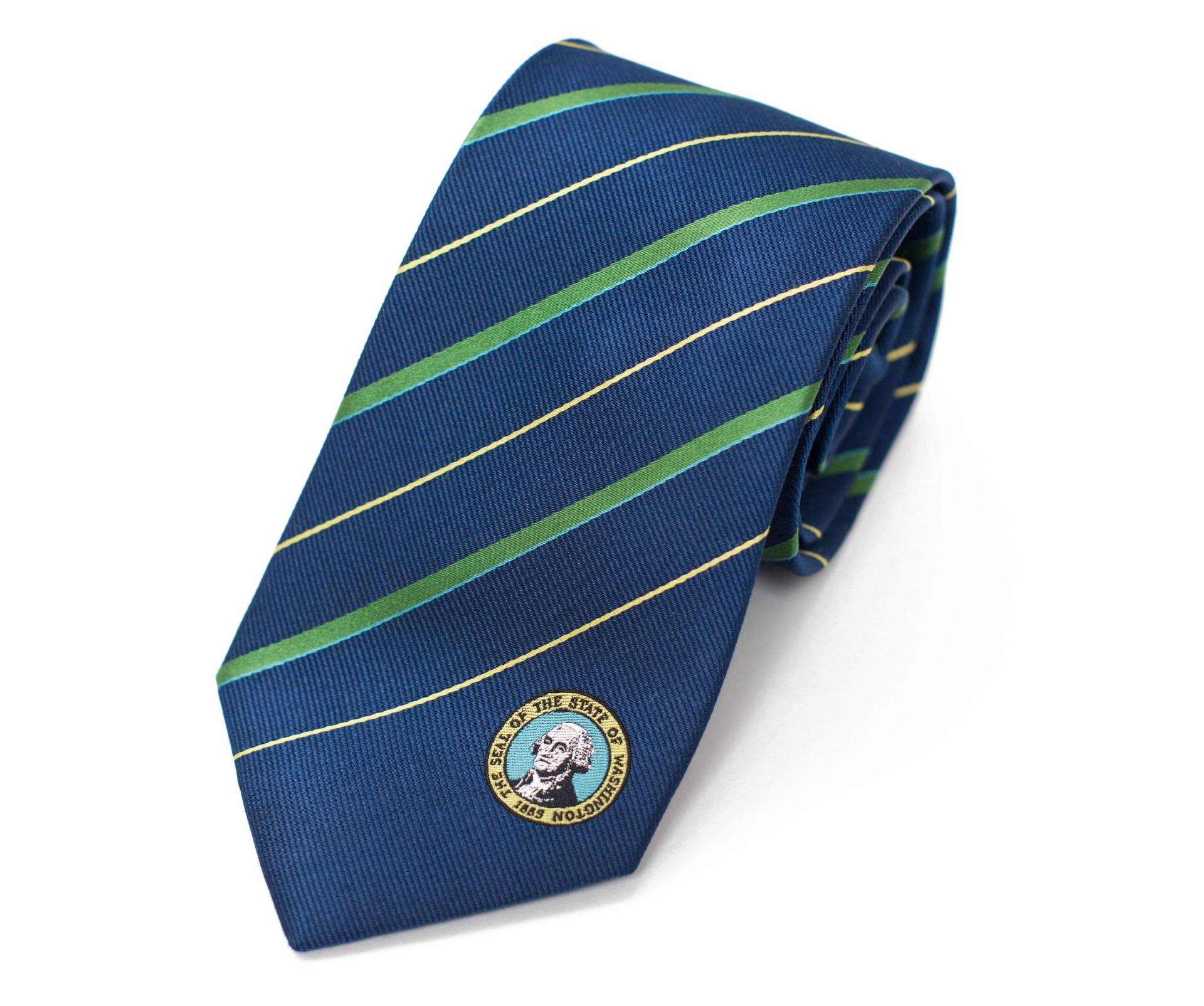 Washington Krawatte - 3, 25 "- Inspiriert Von Der State Flagge Lds Missionar Nicht Personalisiert von StatesmanTies