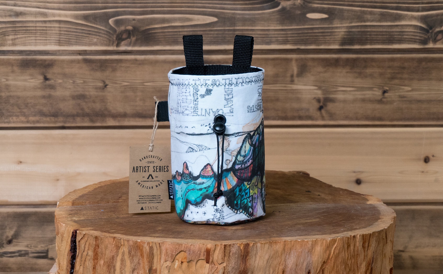 Mt. Waddington Chalk Tasche | Craig Muderlak Collab Mt. Waddington Chalk Tasche | Craig Muderlak Collab von StaticClimbing