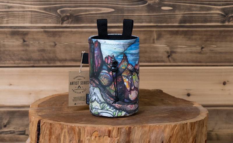 Wind Fluss Berge Chalk Tasche | Craig Muderlak Collab Wind Fluss Berge Chalk Tasche | Craig Muderlak Collab von StaticClimbing
