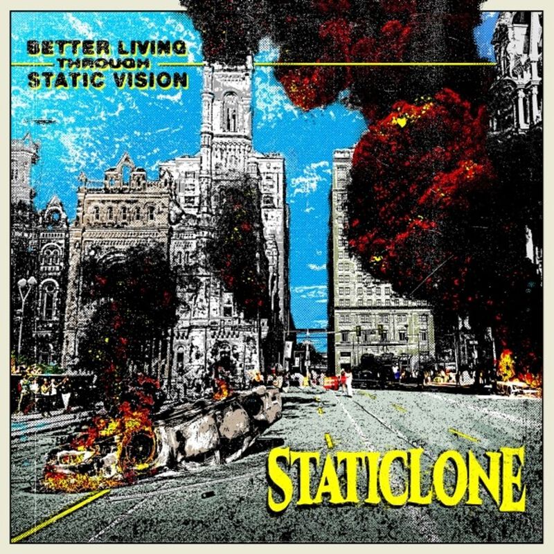 Staticlone Better living through static vision LP multicolor Staticlone Better living through static vision LP multicolor von Staticlone