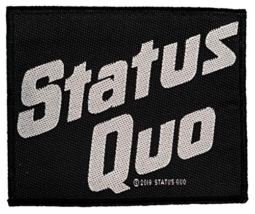 Status Quo " Logo Aufnäher Patch Gewebt & Lizenziert !! von Status Quo