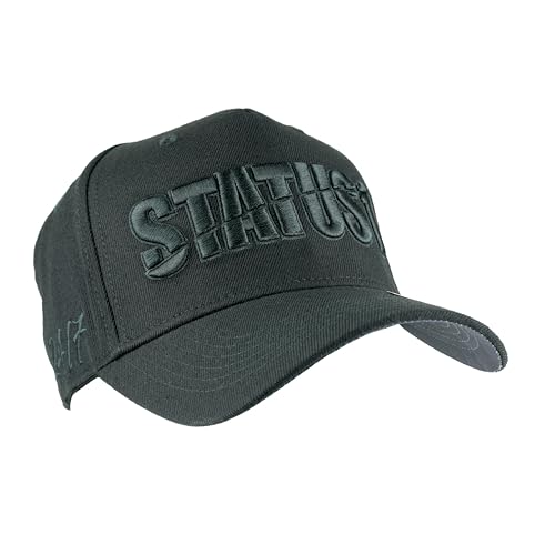 Status1 Feuerwehr Rettungsdienst THW Baseballcap | Snapback Black Edition von Status1