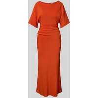 Staud Maxikleid mit U-Boot-Ausschnitt Modell 'AMELIE' in Orange, Größe XS von Staud