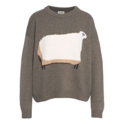 Staud 'giada' Brauner Merinowollpullover von Staud