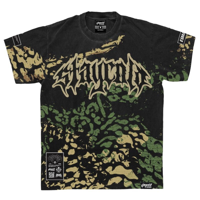 Stay Cold Apparel - Camouflage/Flecktarn T-Shirt - Night Ops - Heavy Oversized T-Shirt - S bis 3XL - für Männer - Größe XXL - schwarz Stay Cold Apparel - Camouflage/Flecktarn T-Shirt - Night Ops - Heavy Oversized T-Shirt - S bis 3XL - für Männer - Größe XXL - schwarz von Stay Cold Apparel