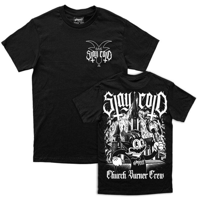 Stay Cold Apparel Church Burner Crew - T-Shirt T-Shirt schwarz in XXL von Stay Cold Apparel