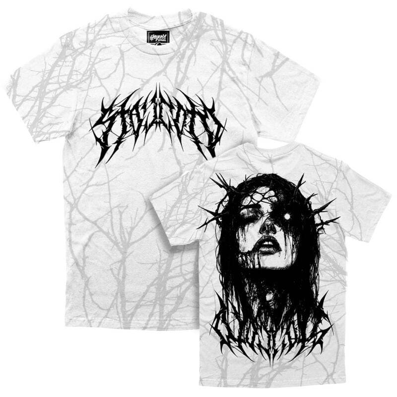 Stay Cold Apparel Graveborn (white) - Regular T-Shirt (200GSM) T-Shirt weiß in 3XL von Stay Cold Apparel