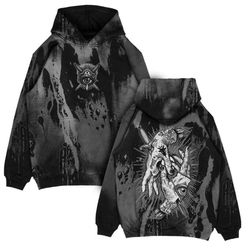 Stay Cold Apparel Kapuzenpullover - Think Twice Oversized - S bis 3XL - für Männer - Größe 3XL - grau von Stay Cold Apparel