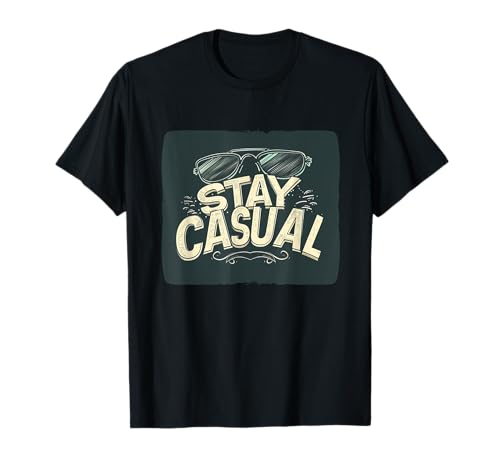 Lässige Sonnenbrille Kostüm für Jungen und Mädchen T-Shirt Lässige Sonnenbrille Kostüm für Jungen und Mädchen T-Shirt von Stay Cozy