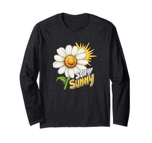 Nice Stay Sunny Daisy Kostüm für Erwachsene und Kinder Langarmshirt von Stay Sunny Outfit