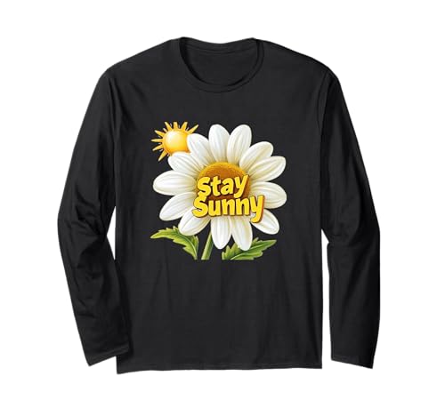 Tolles Gänseblümchen in sonniger Jahreszeit Kostüm für Jungen und Mädchen Langarmshirt Tolles Gänseblümchen in sonniger Jahreszeit Kostüm für Jungen und Mädchen Langarmshirt von Stay Sunny Outfit