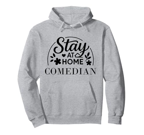 Bleib zu Hause, Komiker, geeignet für Kinder, Männer, Frauen. Pullover Hoodie von Stay at Home Humor Gifts