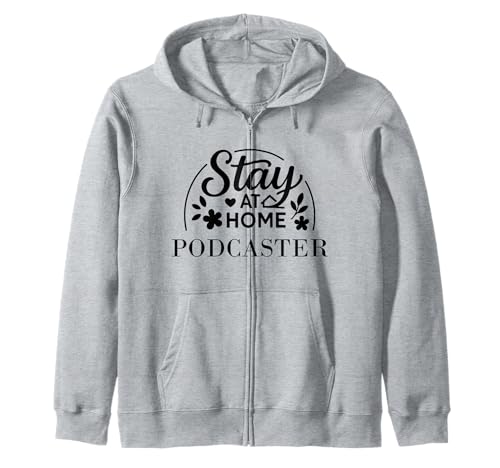 Bleiben Sie zu Hause Podcaster, geeignet für Kinder, Männer, Frauen. Kapuzenjacke Bleiben Sie zu Hause Podcaster, geeignet für Kinder, Männer, Frauen. Kapuzenjacke von Stay at Home Humor Gifts