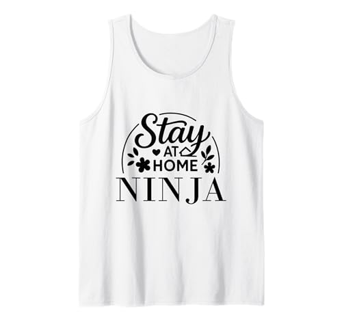 Stay at Home Ninja Lustiges Zitat geeignet für Kinder, Männer, Frauen. Tank Top Stay at Home Ninja Lustiges Zitat geeignet für Kinder, Männer, Frauen. Tank Top von Stay at Home Humor Gifts