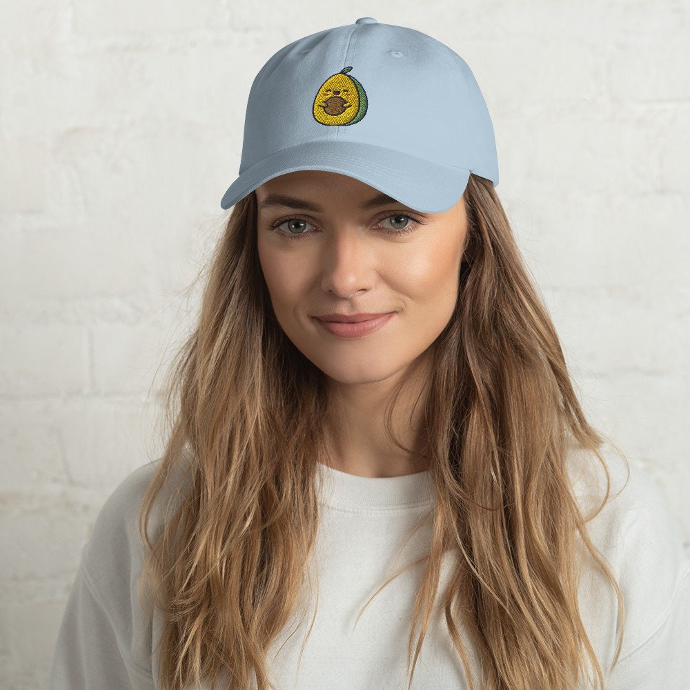 Avocado Dad Hat, Baseball Cap, Mütze, Avocadomütze, Geschenk, Liebhaber, Lustige Avocado, Süße Kawaii von StayPawsome