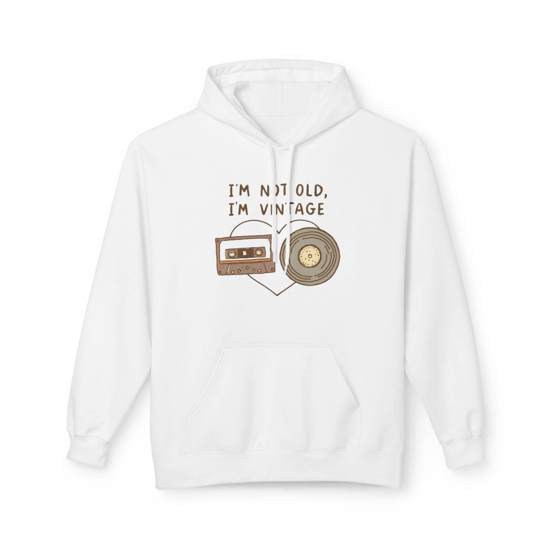 Not Old Vintage Unisex Midweight Softstyle Fleece Hoodie Not Old Vintage Unisex Midweight Softstyle Fleece Hoodie von Staylistics