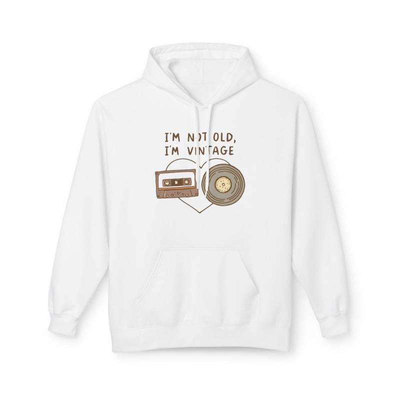 Not Old Vintage Unisex Midweight Softstyle Fleece Hoodie Not Old Vintage Unisex Midweight Softstyle Fleece Hoodie von Staylistics