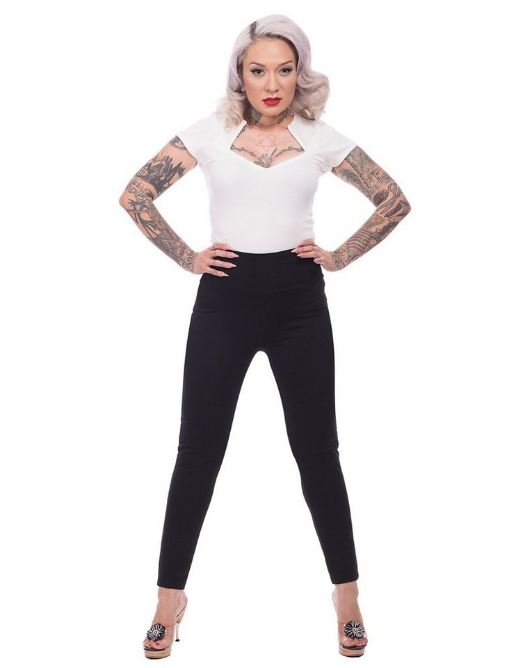 Steady Clothing Leggings Audrey Retro Zigarettenhose Vintage von Steady Clothing
