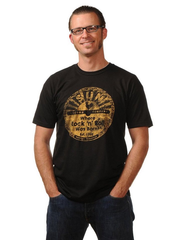Steady Clothing T-Shirt Sun Records Distressed von Steady Clothing