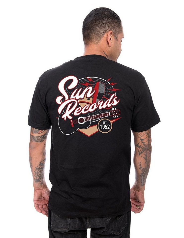 Steady Clothing T-Shirt Sun Records Night Hop von Steady Clothing