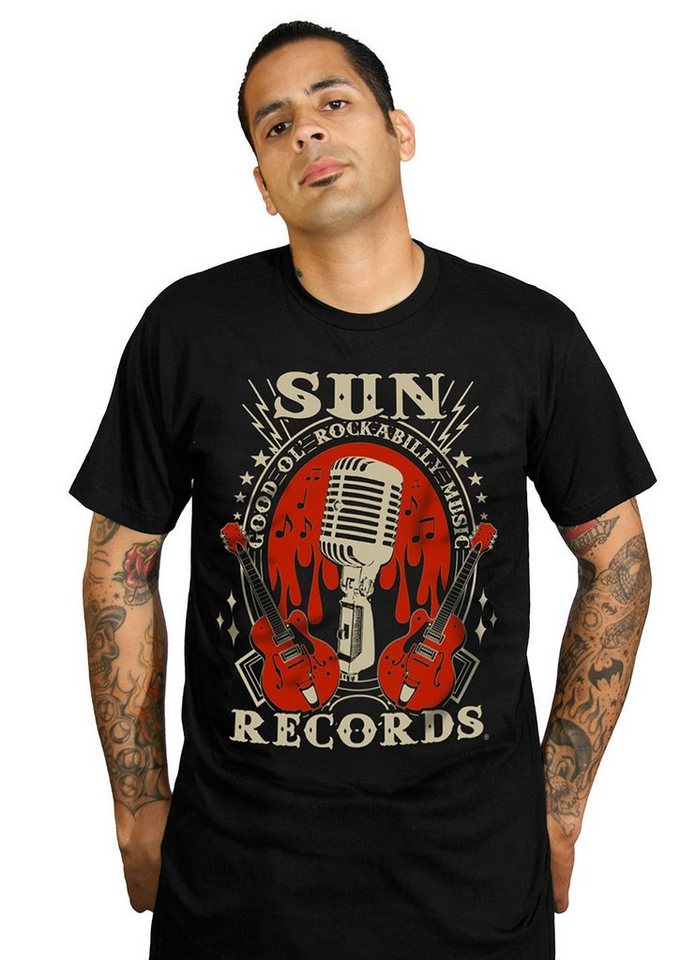 Steady Clothing T-Shirt Sun Records Rockabilly Music von Steady Clothing