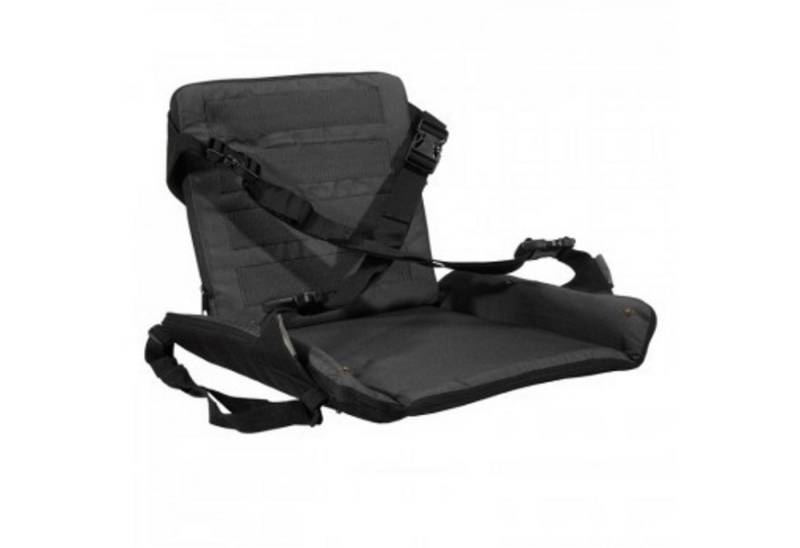 Stealth Gear Trekkingrucksack Stealth Gear Sitzkissen mit Rückenlehne faltbar schwarz von Stealth Gear