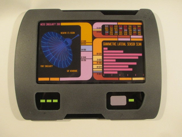 star Trek Voyager Ds9 Großes Padd Prop Kit Internationaler Versand - Hergestellt in Und Versand Aus Den Usa von SteamFighterPilot