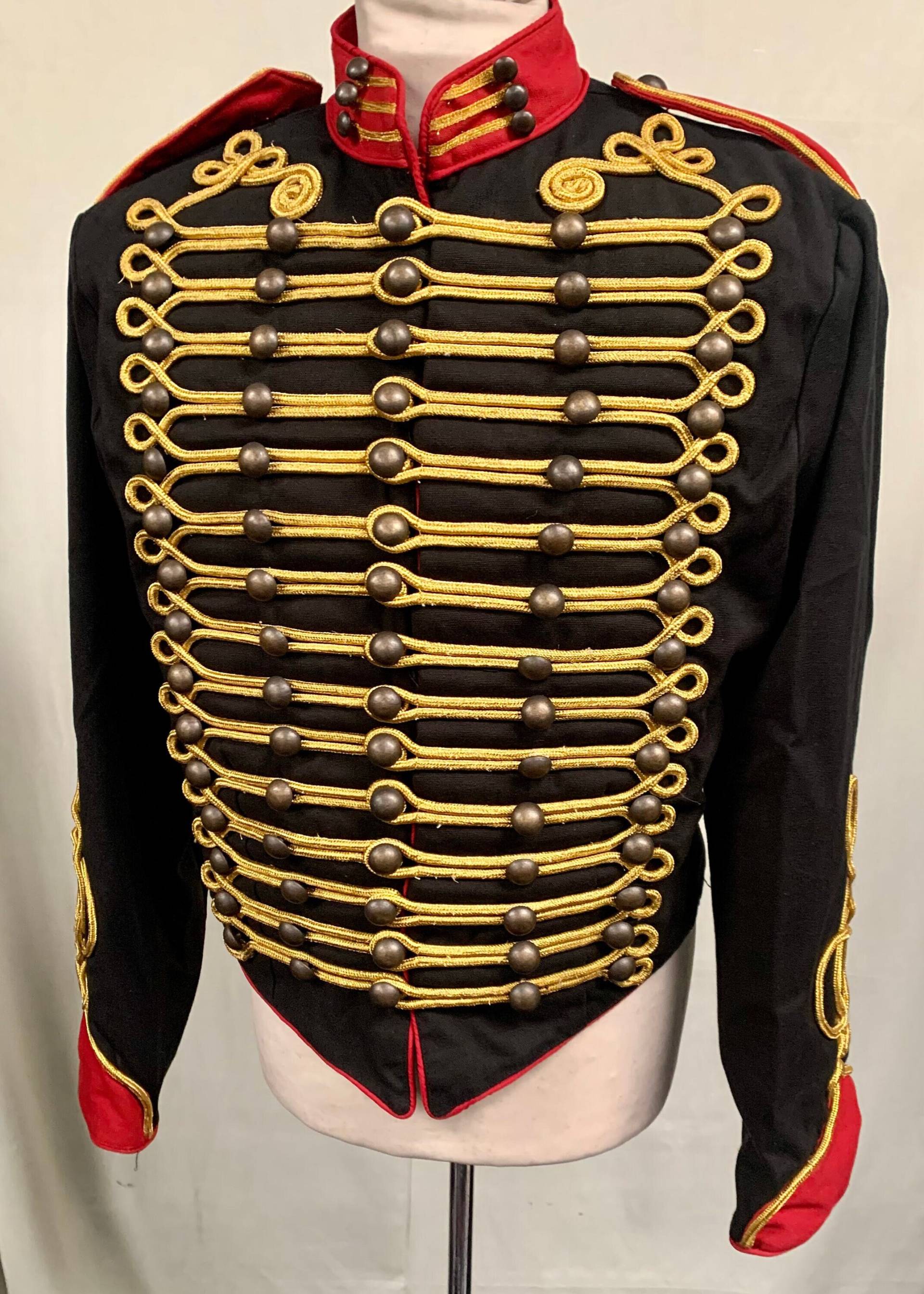 Sdl Raven Die Originale Militär/Armee Husaren Schwarze Jacke Von Größe Xl 46 "Brust Steampunk von SteamPunkManiac