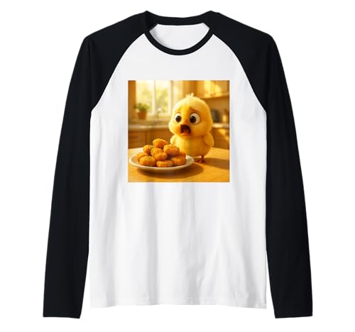 Fantasy Chicken Nuggets für Babys Raglan von Steampunk Cool Vintage Creations