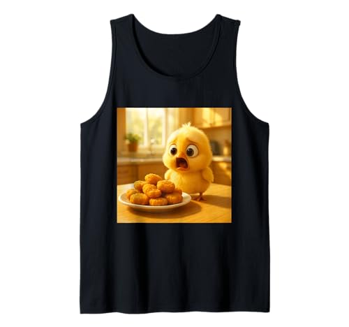Fantasy Chicken Nuggets für Babys Tank Top von Steampunk Cool Vintage Creations