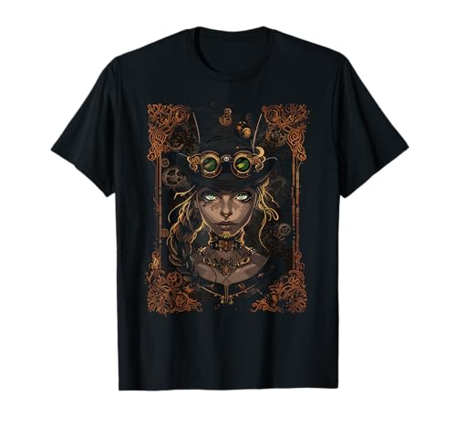 Mechanischer Damen Steampunk T-Shirt von Steampunk accessories and steampunk costume
