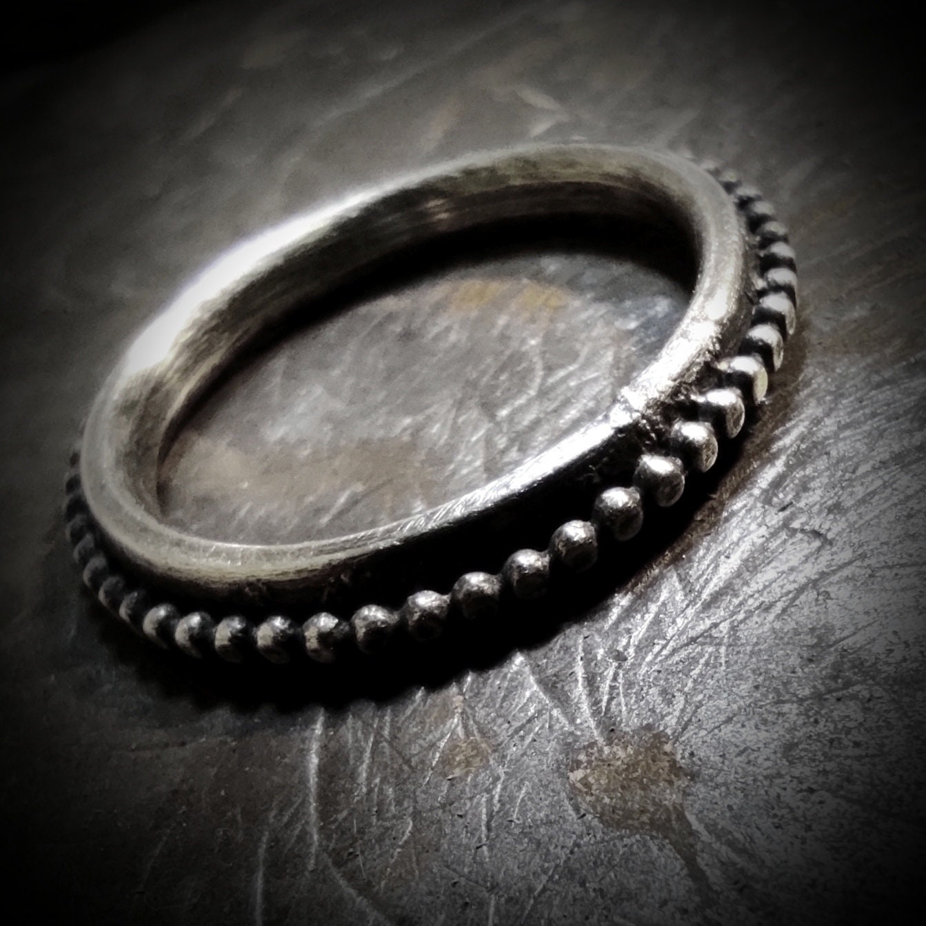 Antikes Finish Sterling Silber Ring, Boho Ehering Für Sie Und Ihn, Schmuck Geschenkideen Männer Frauen von SteamyLab