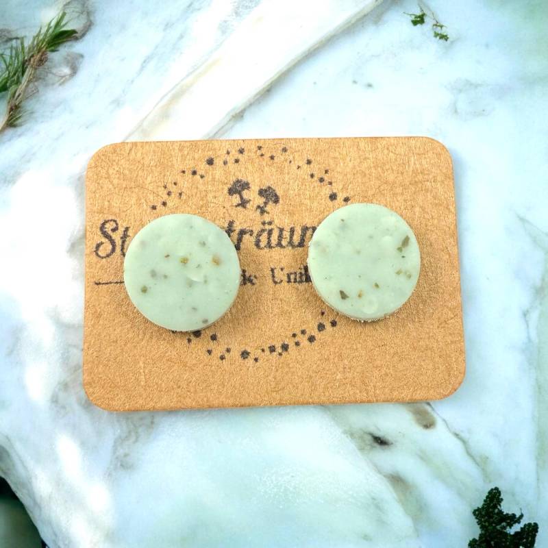 Handgemachte Polymer Clay Ohrringe Mit Kunststoffstab | Für Allergiker Geeignet Hautfreundlich Leicht Und Hypoallergen Handmade Ohrschmuck von Steckertraeumchen