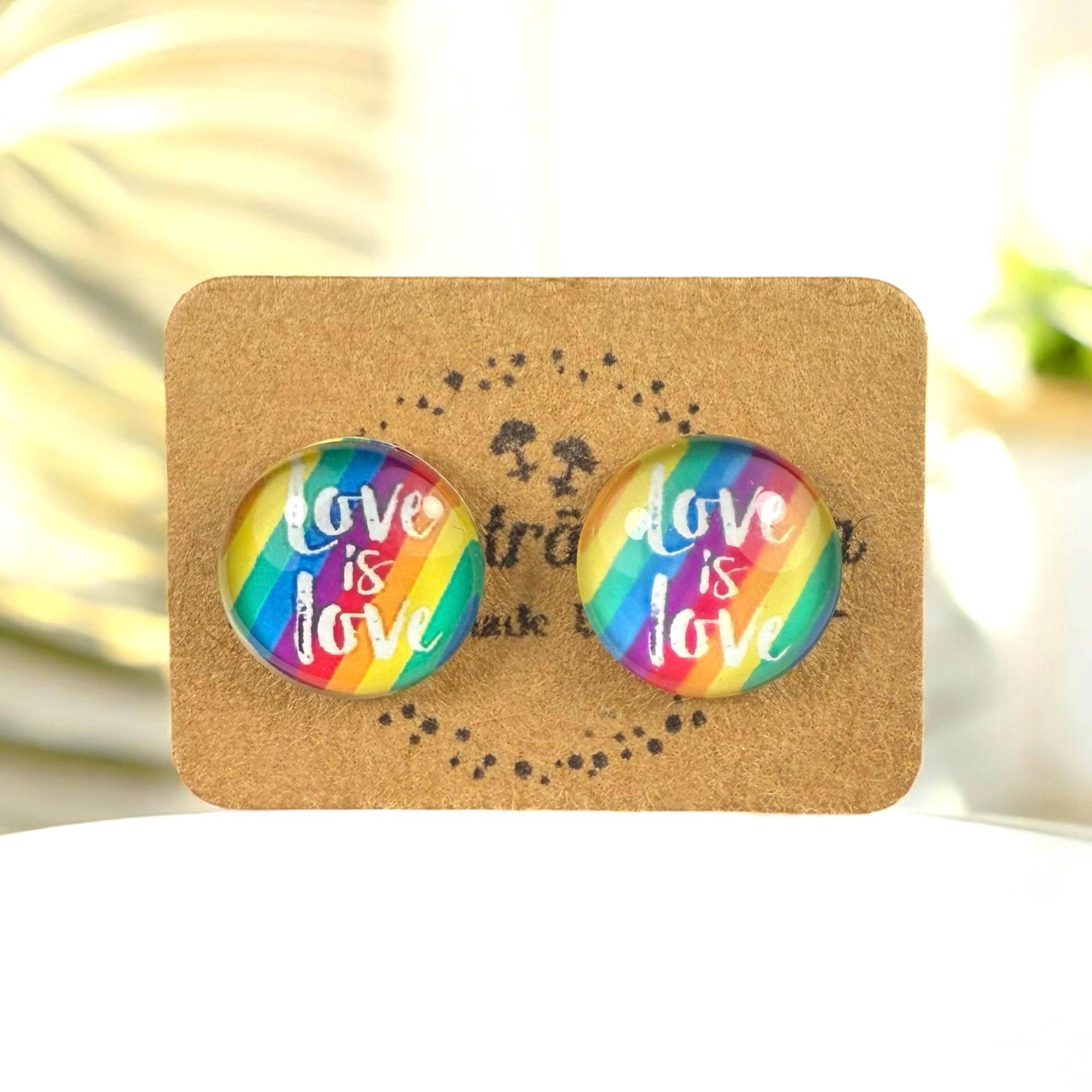 Lgbtq Ohrringe 10mm | Pride Schmuck Mit Fotomotiv Edelstahl Ohrstecker Allergikerfreundlich Lgbtq+ Accessoire Geschenk Lgbtq Ohrringe 10mm | Pride Schmuck Mit Fotomotiv Edelstahl Ohrstecker Allergikerfreundlich Lgbtq+ Accessoire Geschenk von Steckertraeumchen