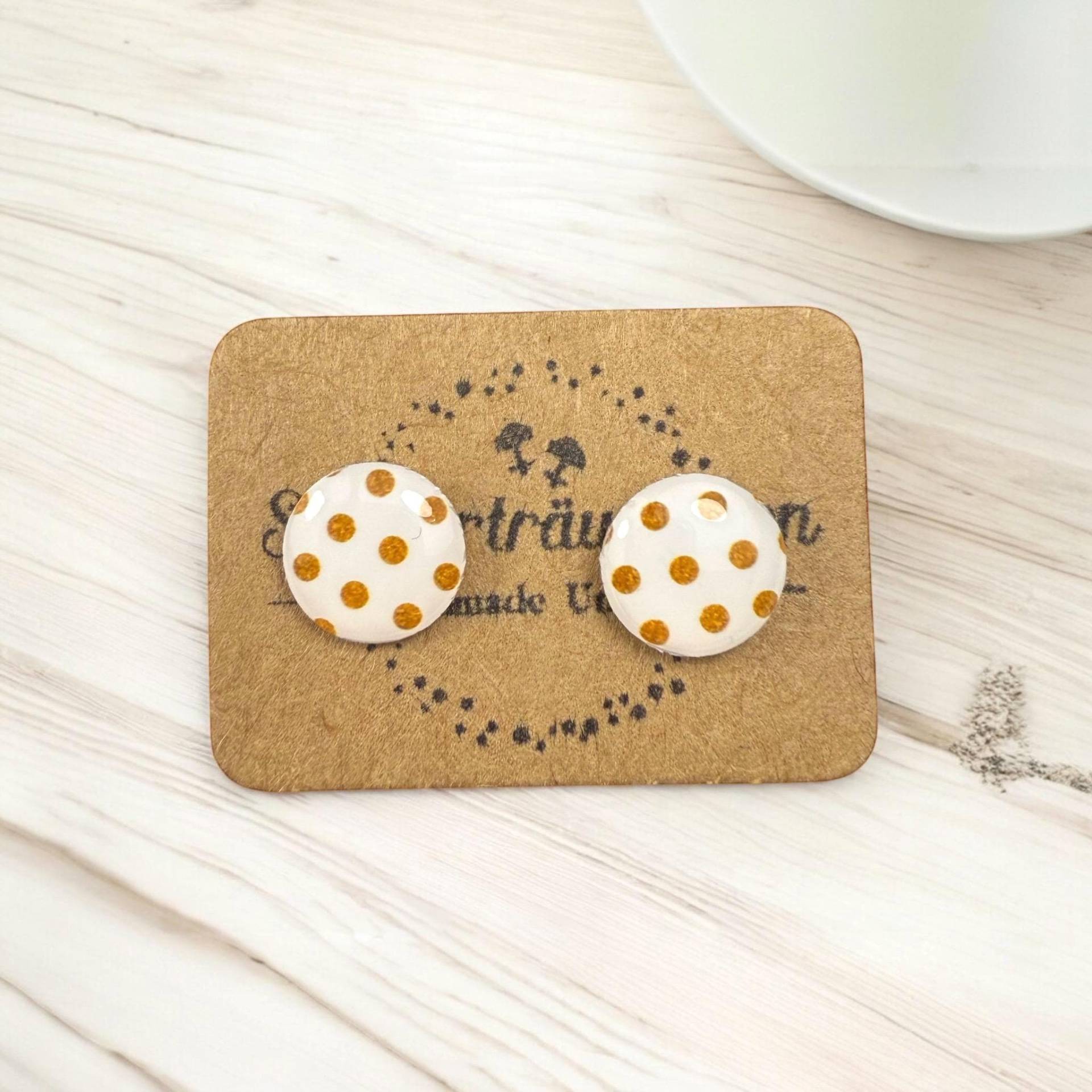 Ohrringe Resin 8mm | Punkte Ohrstecker Ohrschmuck Geschenk Weihnachten Niedliche Kinderohrringe Epoxidharz Mädchen Ohrringe Resin 8mm | Punkte Ohrstecker Ohrschmuck Geschenk Weihnachten Niedliche Kinderohrringe Epoxidharz Mädchen von Steckertraeumchen