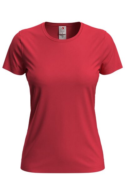 Stedman® Classic T-Shirt Damen Kurzarm Rundhals aus Bio - Baumwolle von Stedman®