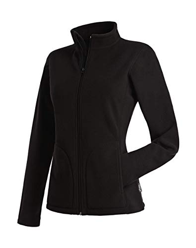 Stedman Apparel Damen Active Fleece Jacket/ST5100 Sweatshirt, Schwarzer Opal, 38 von Stedman Apparel