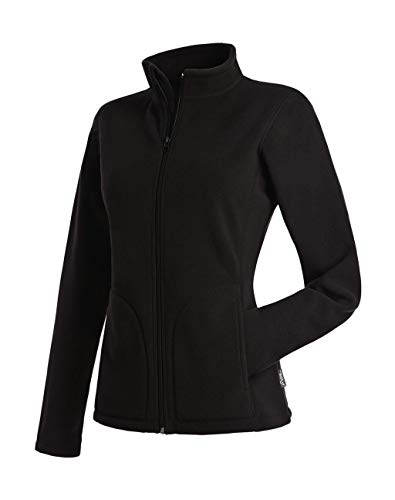 Stedman Apparel Damen Active Fleece Jacket/ST5100 Sweatshirt, Schwarzer Opal, L von Stedman Apparel