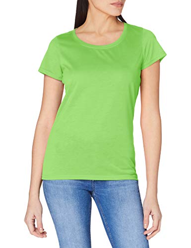 Stedman Apparel Damen Regular Fit Sport T-Shirt Active Cotton Touch/ST8700, Grün - Kiwi Green, 36 (Herstellergröße: Small) von Stedman