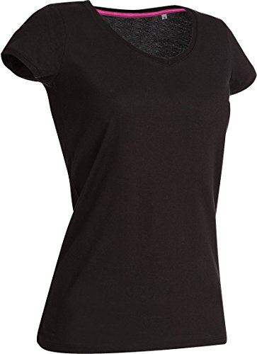 Stedman Apparel Damen T-Shirt , Schwarz (Black Opal) , Medium von Stedman