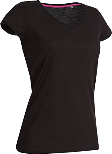 Stedman Apparel Damen T-Shirt , Schwarz (Black Opal) , Large von Stedman