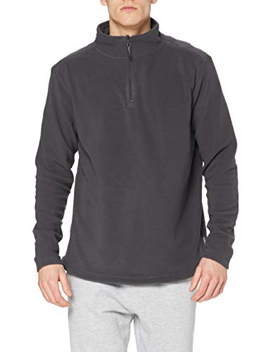 Stedman Apparel Herren Active Fleece Half Zip/ST5020 Sweatshirt, Grau-Grey Steel, Medium von Stedman