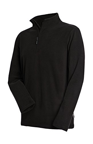 Stedman Apparel Herren Active Fleece Half Zip/ST5020 Sweatshirt, Schwarz-Black Opal, XX-Large von Stedman