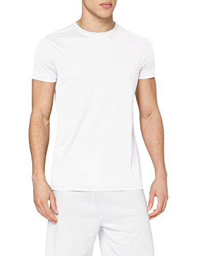 Stedman Apparel Herren Active Sports-T/ST8000 T-Shirt, weiß, L von Stedman Apparel