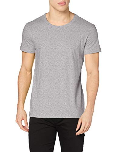 Stedman Herren Ben (Crew Neck)/ST9000 Premium T-Shirt, Grey Heather, L von Stedman