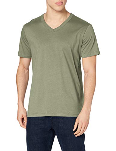 Stedman Herren Ben (V-Neck)/ST9010 Premium T-Shirt, Military Green, M von Stedman