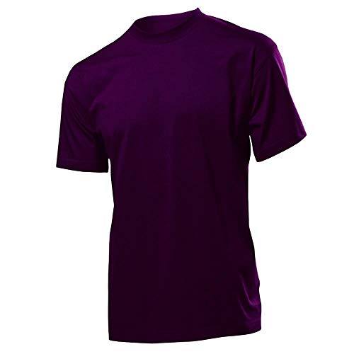 Stedman Apparel Herren Classic/ST2000 T-Shirt, Purple (Deep Berry), L von Stedman